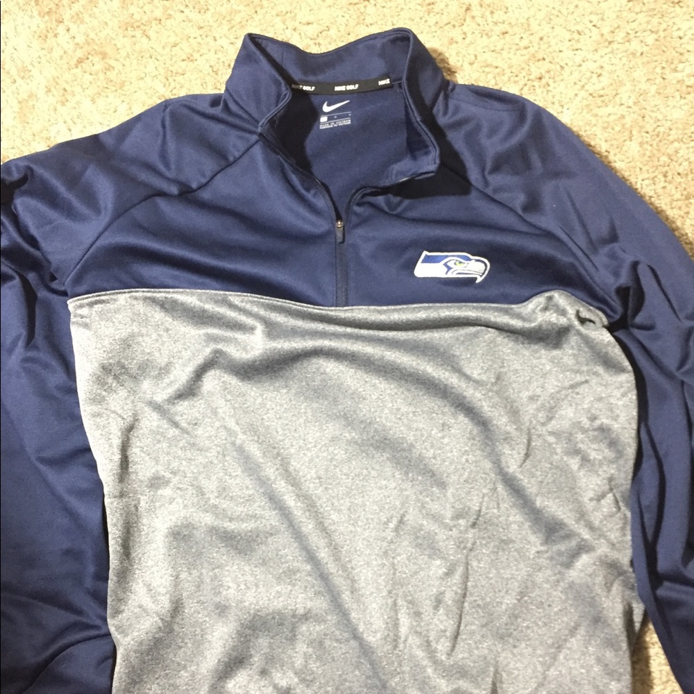 Nike Seahawks Quarter Zip